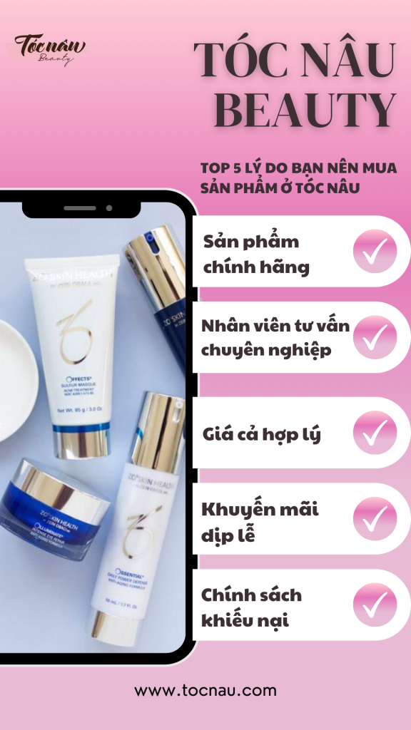 top 5 lý do nên mua mỹ phẩm ở tóc nâu beauty